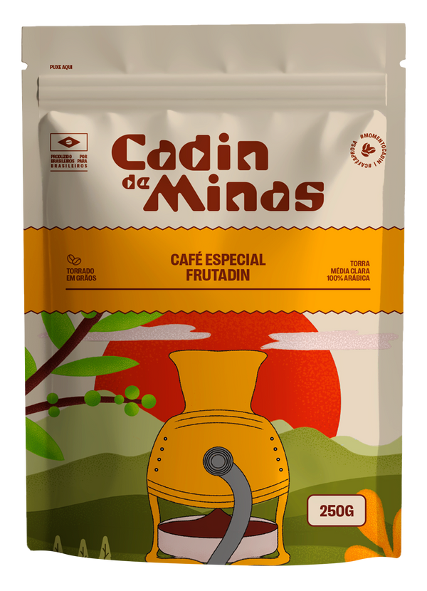 Café Especial Cadin de Minas Frutadin 250g Grão