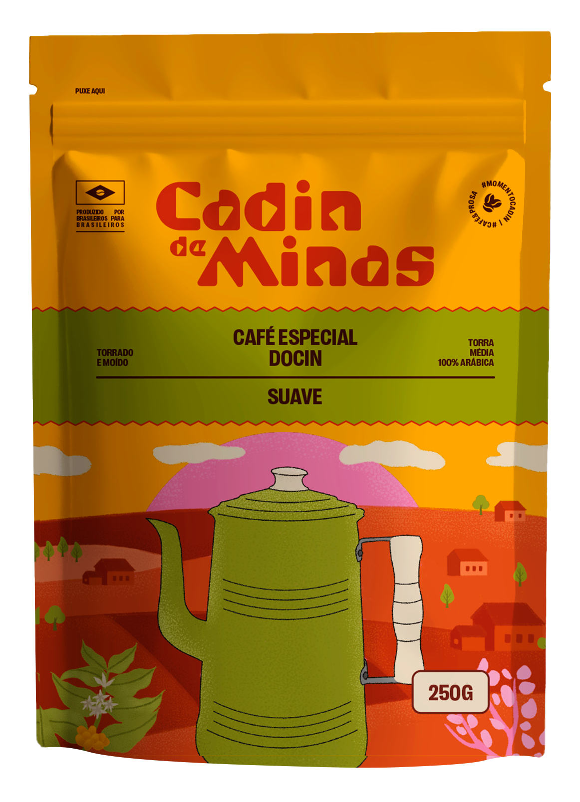 Café Especial Cadin de Minas Docin 250g Moído