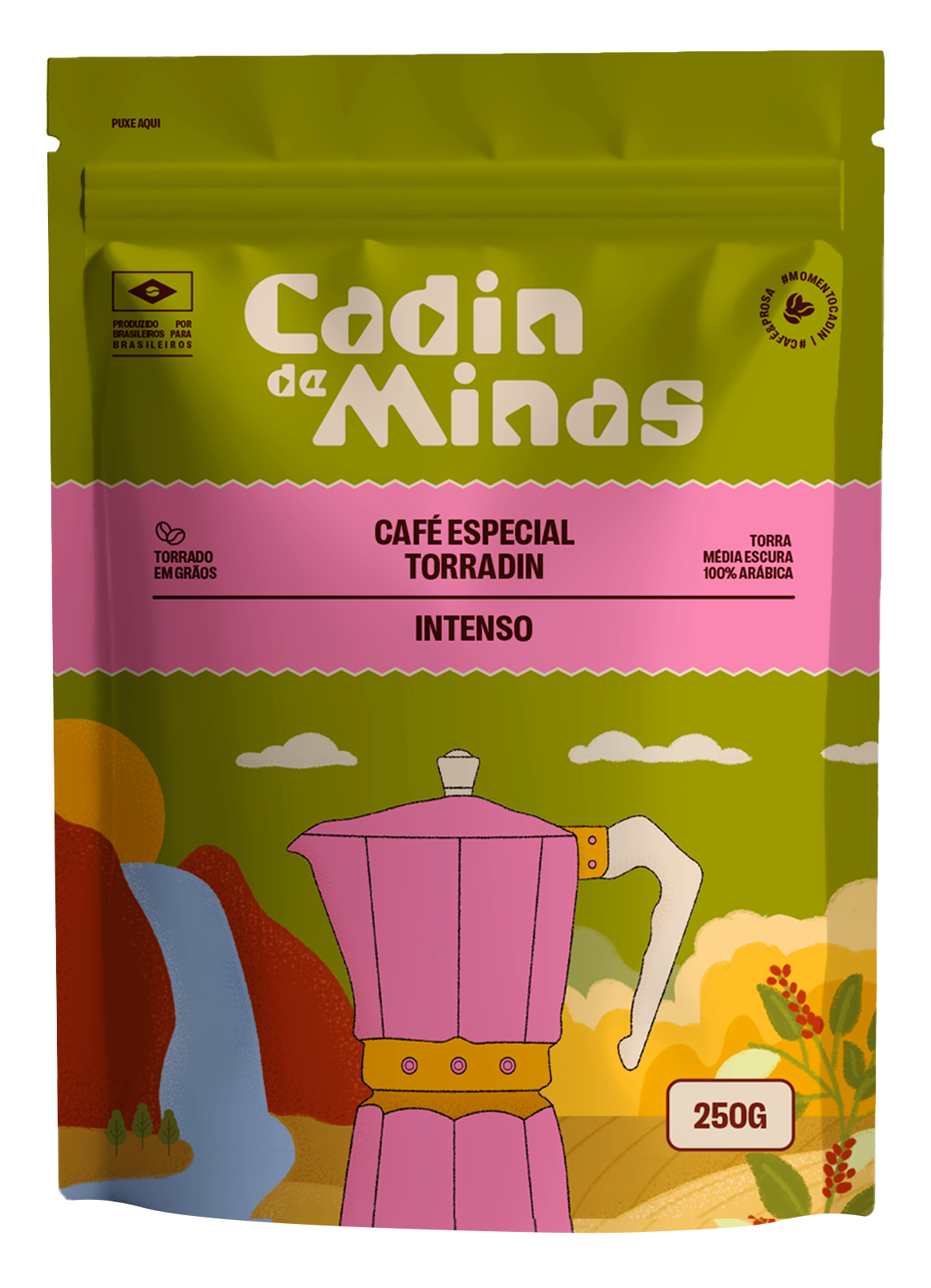 Café Especial Cadin de Minas Torradin 250g Grão