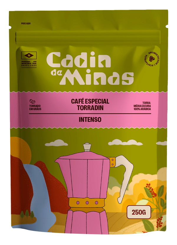 Café Especial Cadin de Minas Torradin 250g Grão